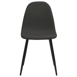 Sedie da pranzo 4 pz 45x54,5x87 cm Nero in Similpelle 325641