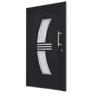 Porta di Ingresso Antracite 98x208 cm cod mxl 61646