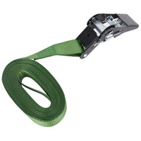 Cinghie d'Ancoraggio a Cricchetto 4 pz 800 daN 6m Verde 148893