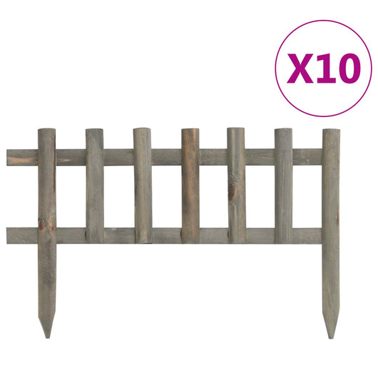 Bordature per Prato 10 pz in Legno di Abete 4,4 m cod mxl 9341