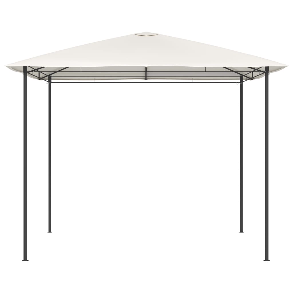 Gazebo 3x3x2,6 m Crema 160 g/m² cod mxl 66036