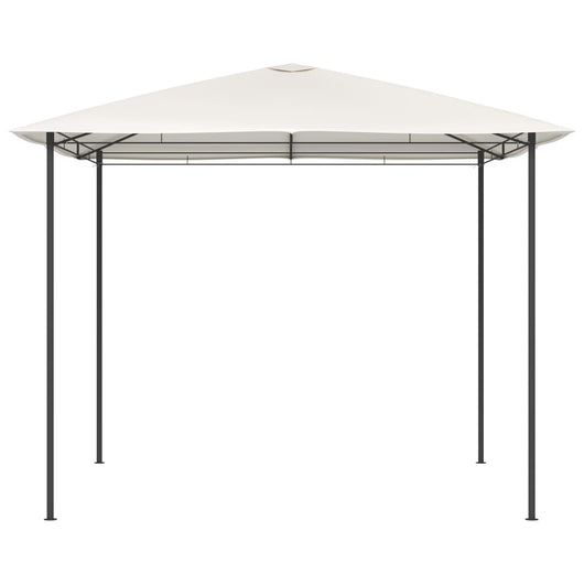 Gazebo 3x3x2,6 m Crema 160 g/m² cod mxl 66036