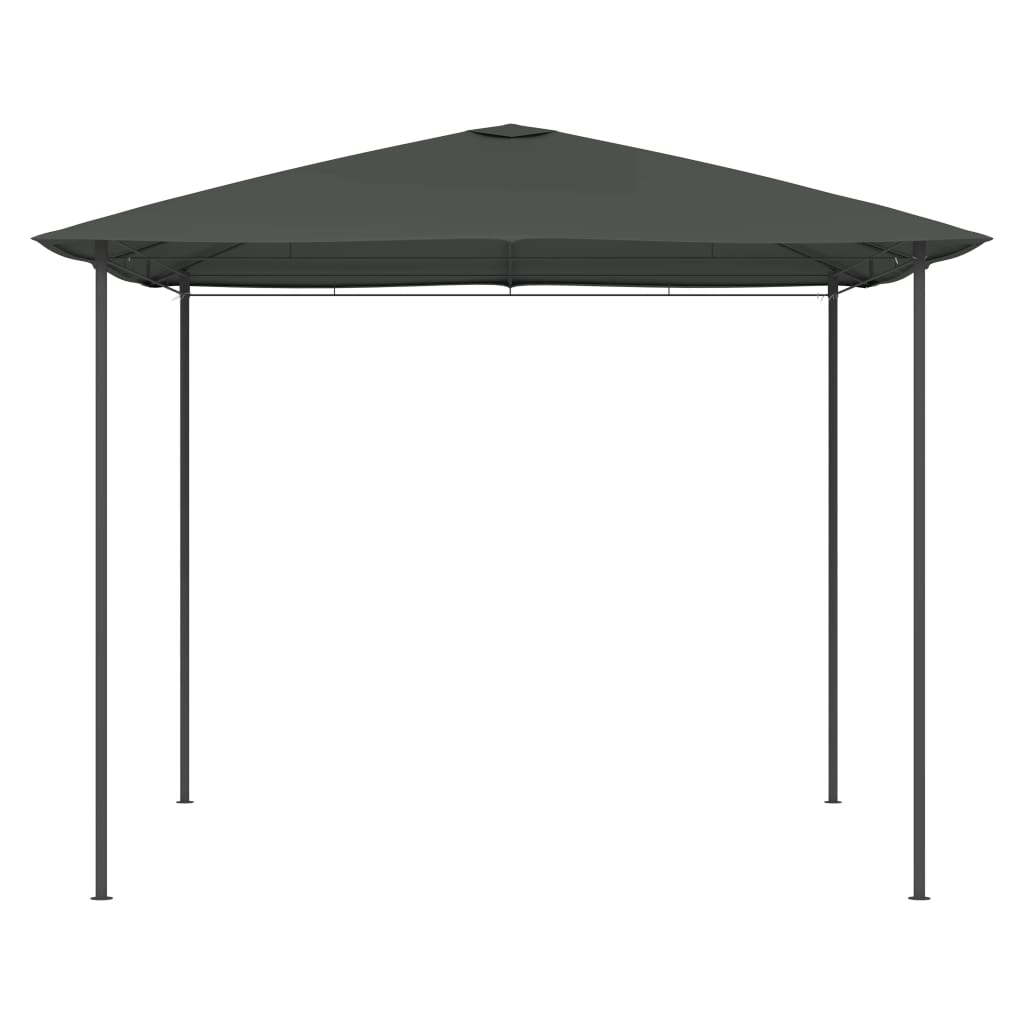 Gazebo 3x3x2,6 m Antracite 160 g/m² cod mxl 66045