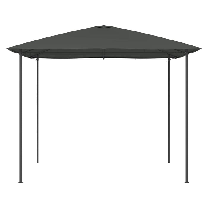 Gazebo 3x3x2,6 m Antracite 160 g/m² cod mxl 66045