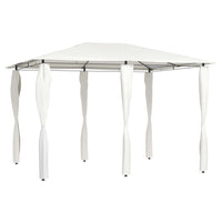 Gazebo con Montanti Rivestiti 3x4x2,6 m Crema 160 g/m² cod mxl 65917