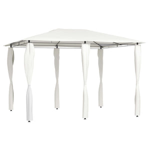 Gazebo con Montanti Rivestiti 3x4x2,6 m Crema 160 g/m² cod mxl 65917