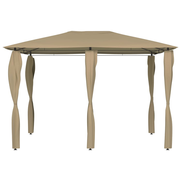 Gazebo con Montanti Rivestiti 3x4x2,6 m Talpa 160 g/m²