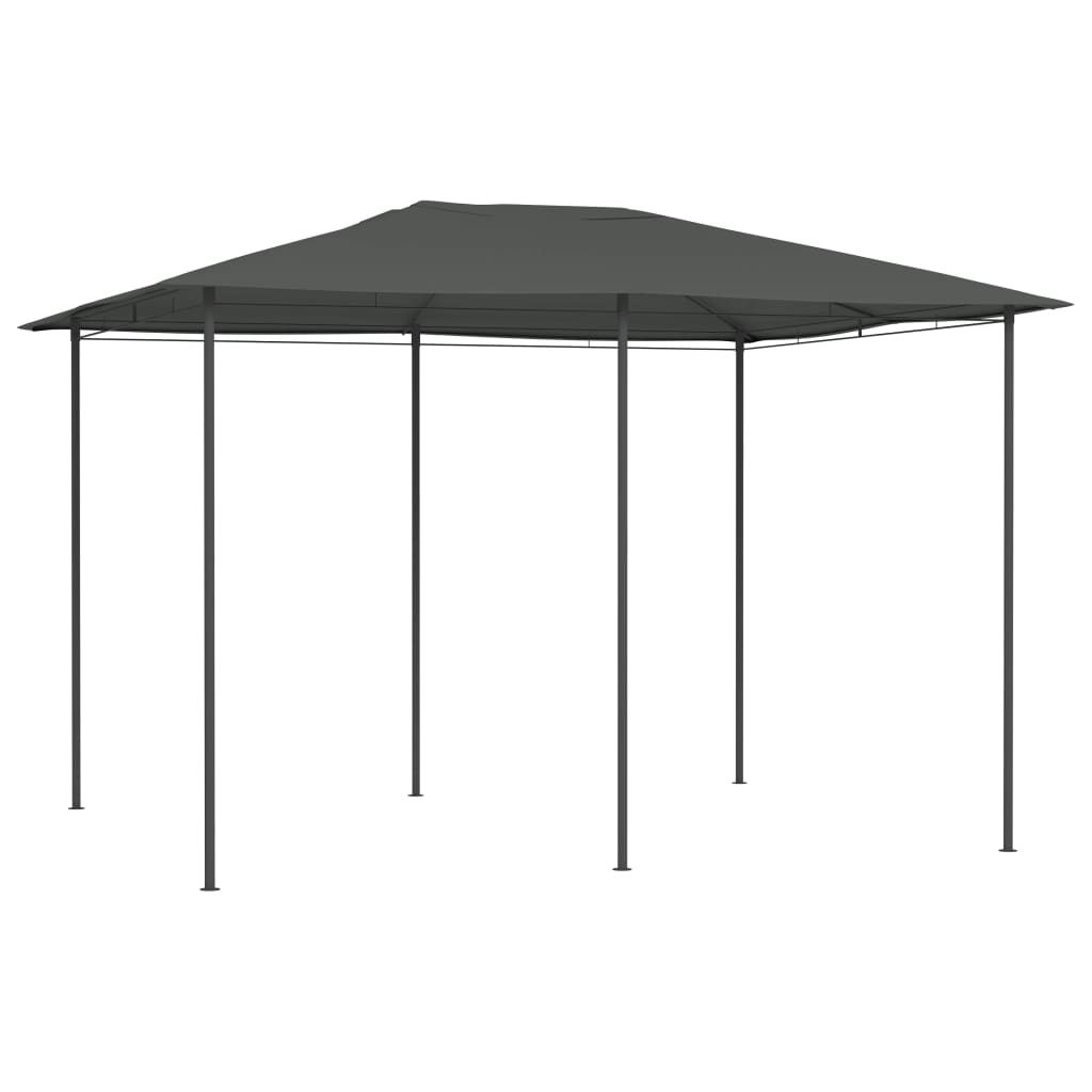 Gazebo 3x4x2,6 m Antracite 160 g/m²