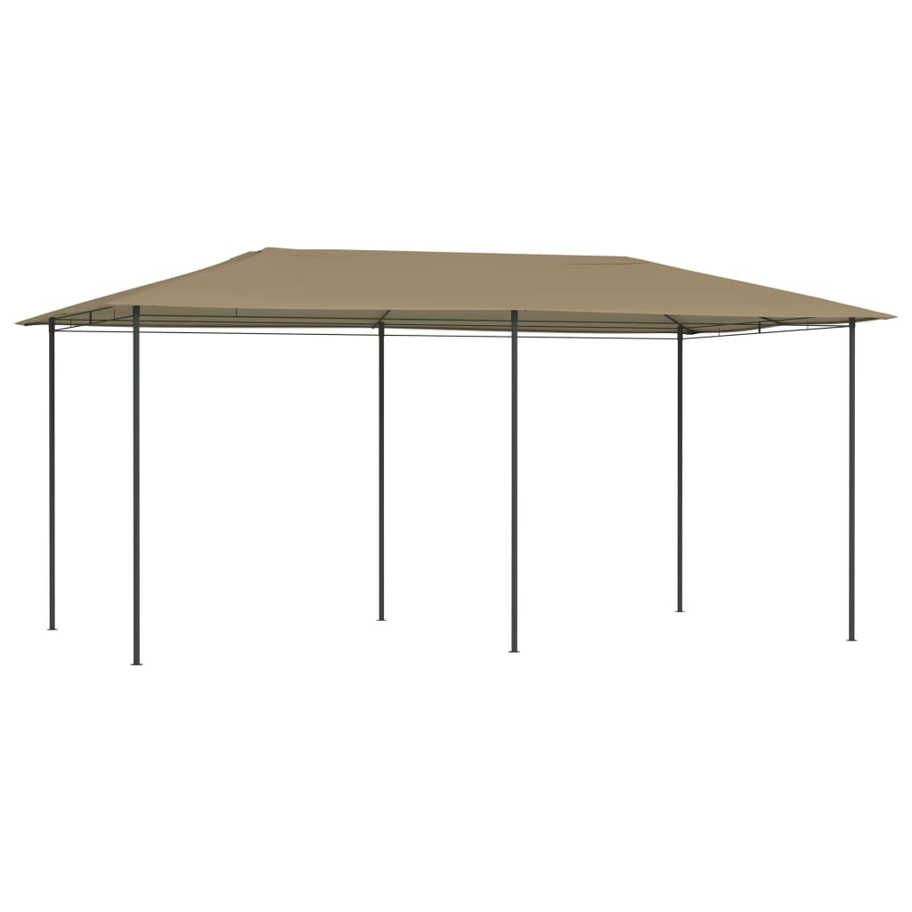 Gazebo 2,98x5,3x2,59 m Grigio Talpa 160 g/m² 313621