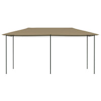 Gazebo 2,98x5,3x2,59 m Grigio Talpa 160 g/m² 313621