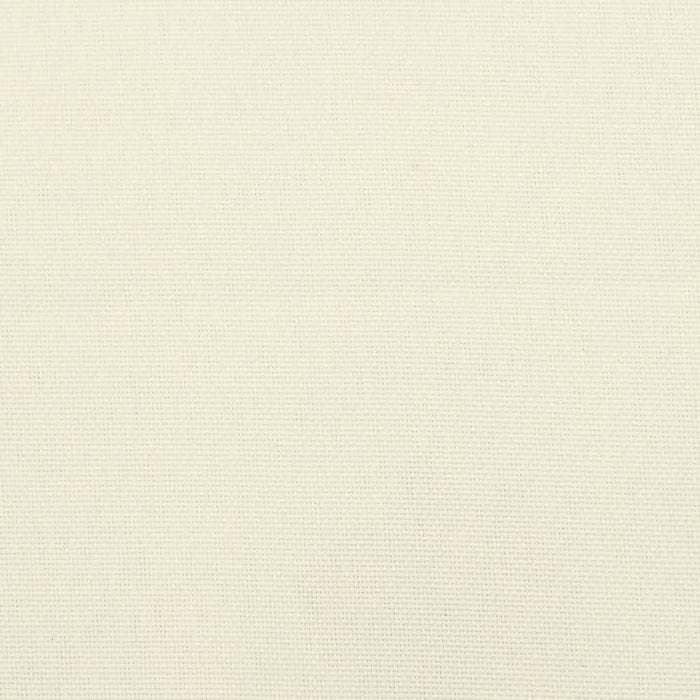 Cuscini per Sedia 4pz Bianco Crema 40x40x7 cm in Tessuto Oxford 314867