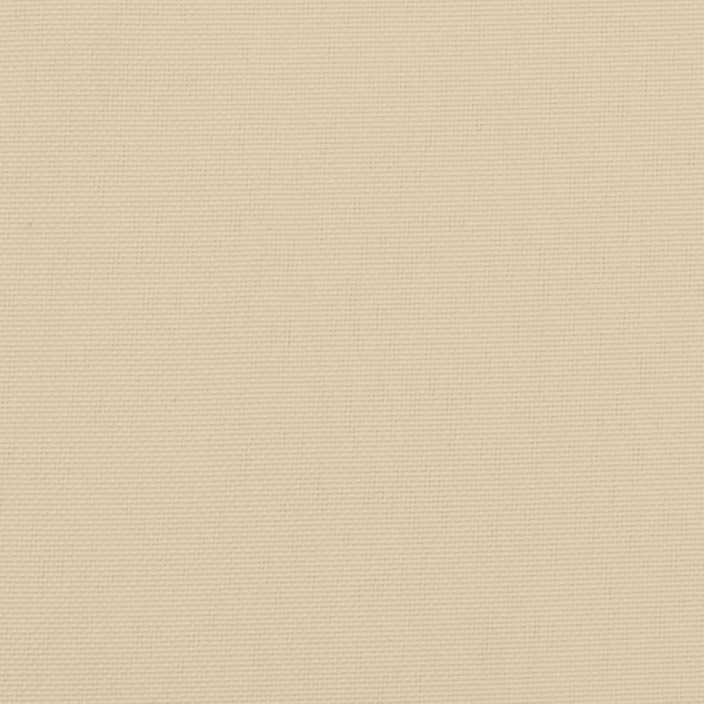 Cuscino per Panca da Giardino Beige 120x50x7 cm in Tessuto cod mxl 68603