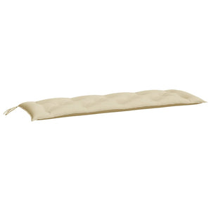 Cuscino per Panca da Giardino Beige 150x50x7 cm in Tessuto cod mxl 68619