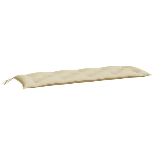 Cuscino per Panca da Giardino Beige 150x50x7 cm in Tessuto cod mxl 68619