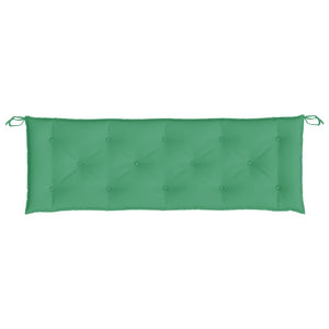 Cuscino per Panca da Giardino Verde 150x50x7 cm in Tessuto cod mxl 68418