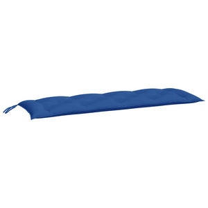 Cuscino per Panca da Giardino Blu 150x50x7 cm in Tessuto cod mxl 68402