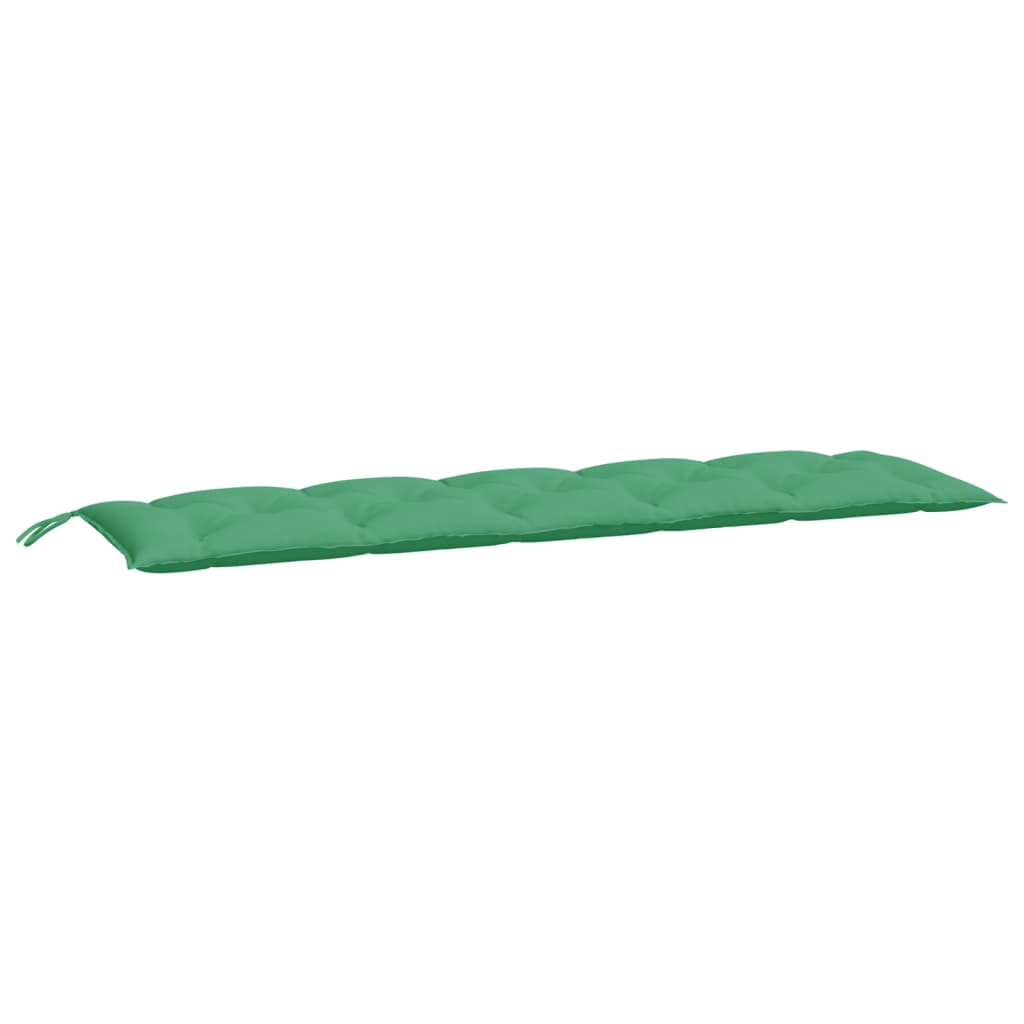 Cuscino per Panca da Giardino Verde 180x50x7 cm in Tessuto cod mxl 43576