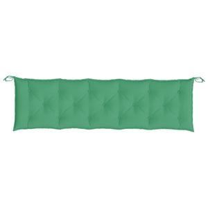 Cuscino per Panca da Giardino Verde 180x50x7 cm in Tessuto cod mxl 43576