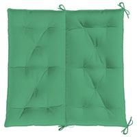 Cuscino per Panca Verde 100x(50+50)x7cm in Tessuto Oxford 314997