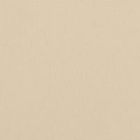 Cuscino per Panca Beige 120x(50+50)x7 cm in Tessuto Oxford 315007