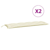 Cuscino per Dondolo Bianco Crema 150 cm in Tessuto cod mxl 50043