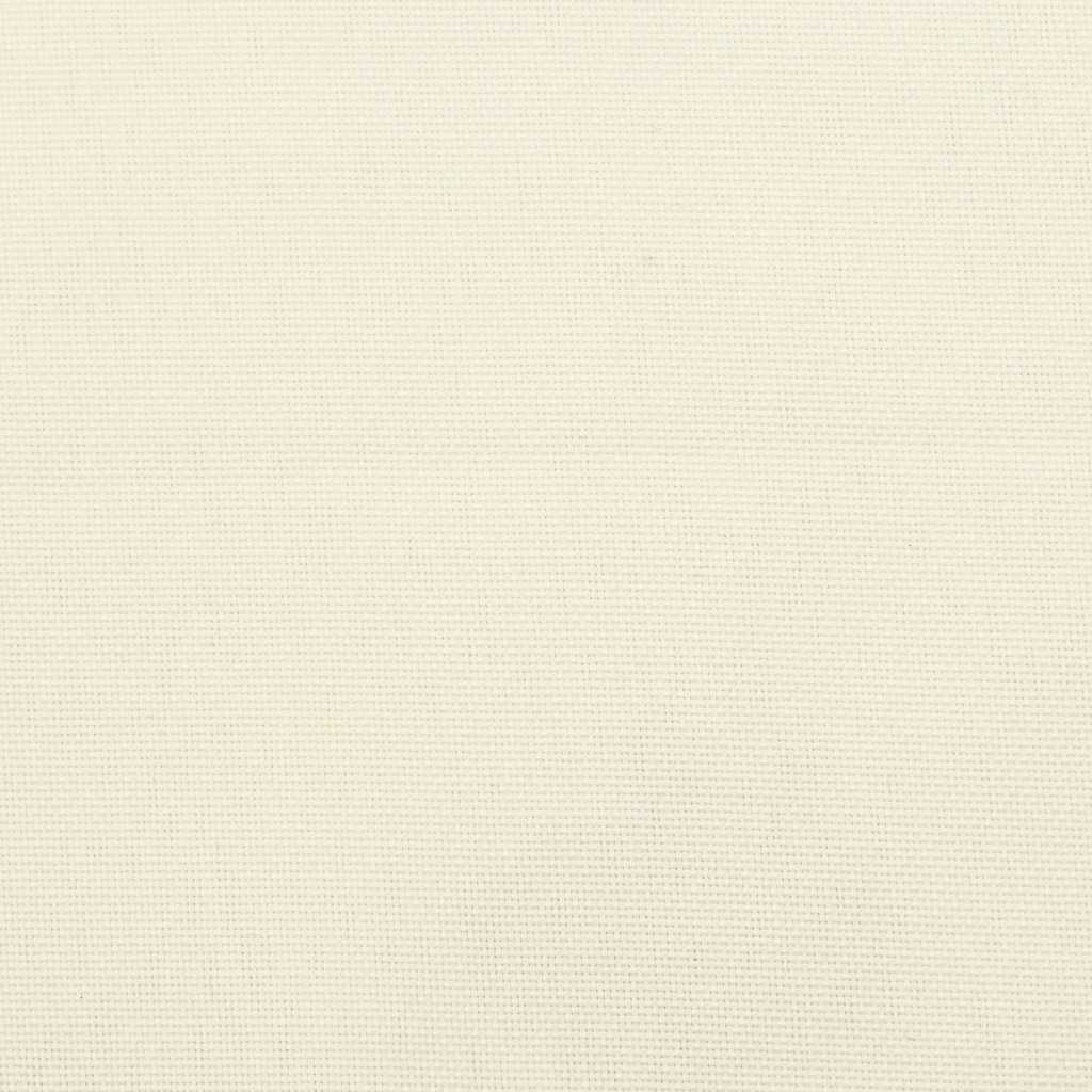 Cuscino per Panca Bianco Crema 180x(50+50)x7 cm Tessuto Oxford 315030