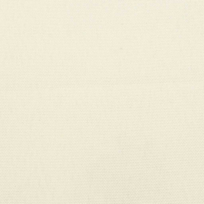 Cuscino per Panca Bianco Crema 180x(50+50)x7 cm Tessuto Oxford 315030