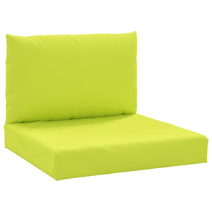 Cuscini per Divano Pallet 2 pz Verde Brillante in Tessuto cod mxl 68609