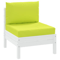 Cuscini per Pallet 2 pz Verde Intenso in Tessuto Oxford 315063