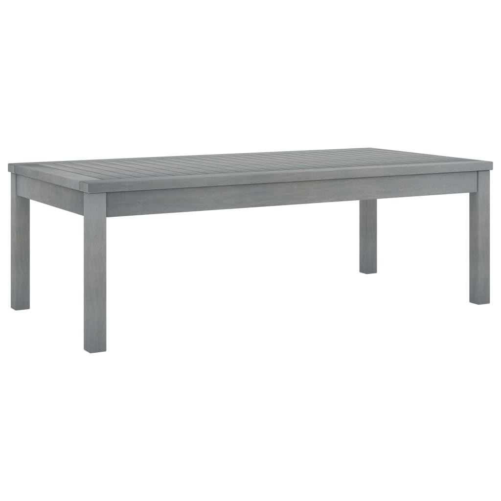 Set Divani da Giardino 5 pz con Cuscini in Legno Acacia Grigio cod mxl 39935