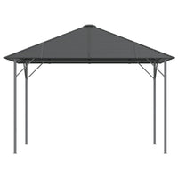 Gazebo con Tetto 3x3 m Antracite