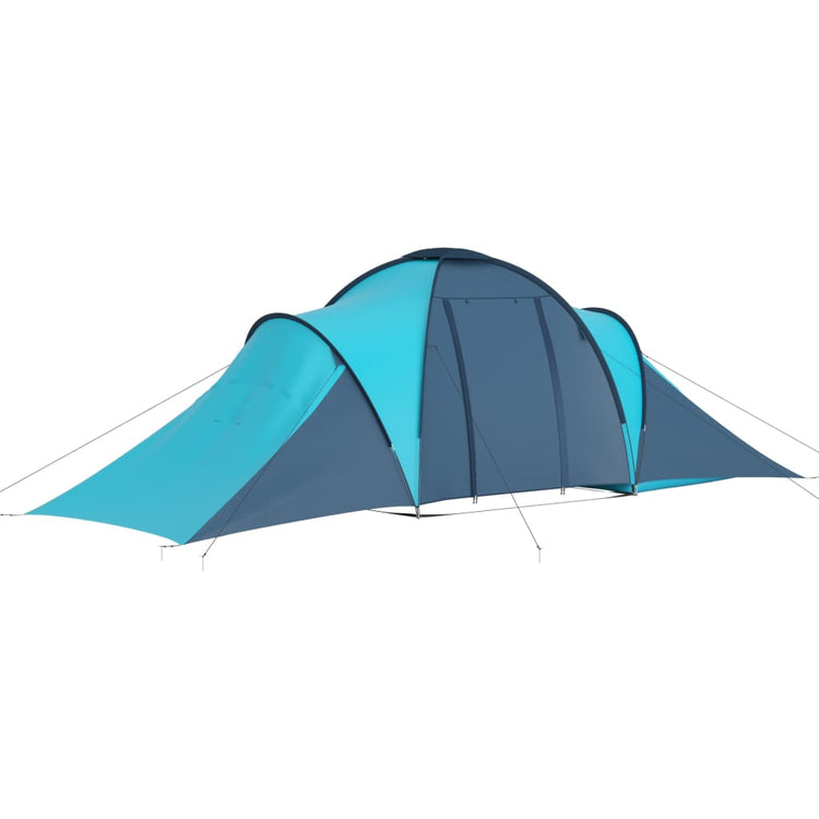 Tenda da Campeggio per 6 Persone Blu e Azzurra cod mxl 65341