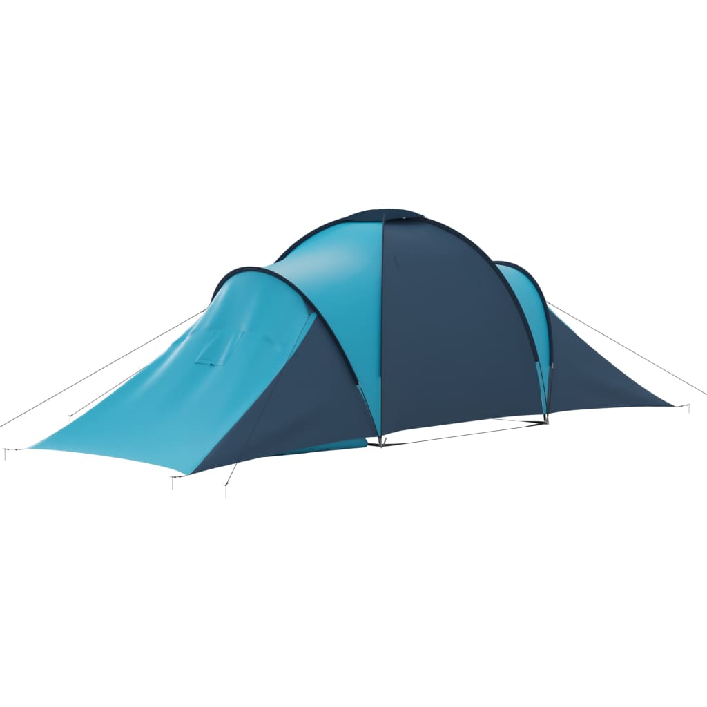 Tenda da Campeggio per 6 Persone Blu e Azzurra cod mxl 65341