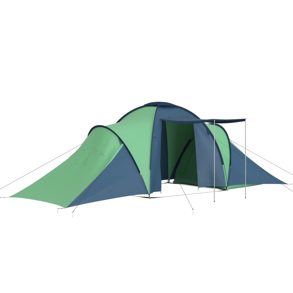 Tenda da Campeggio per 6 Persone Blu e Verde cod mxl 61058