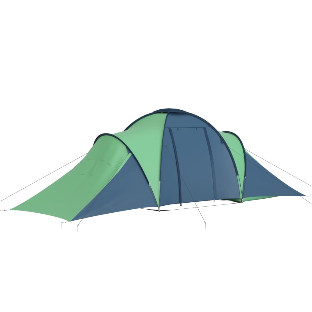 Tenda da Campeggio per 6 Persone Blu e Verde cod mxl 61058