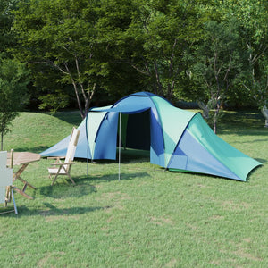 Tenda da Campeggio per 6 Persone Blu e Verde cod mxl 61058