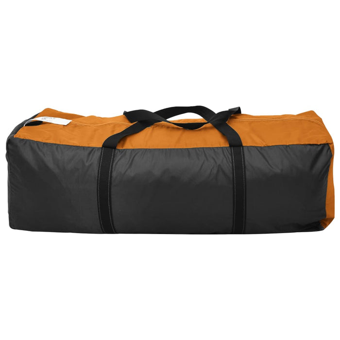 Tenda da Campeggio per 6 Persone Grigia e Arancione cod mxl 65131