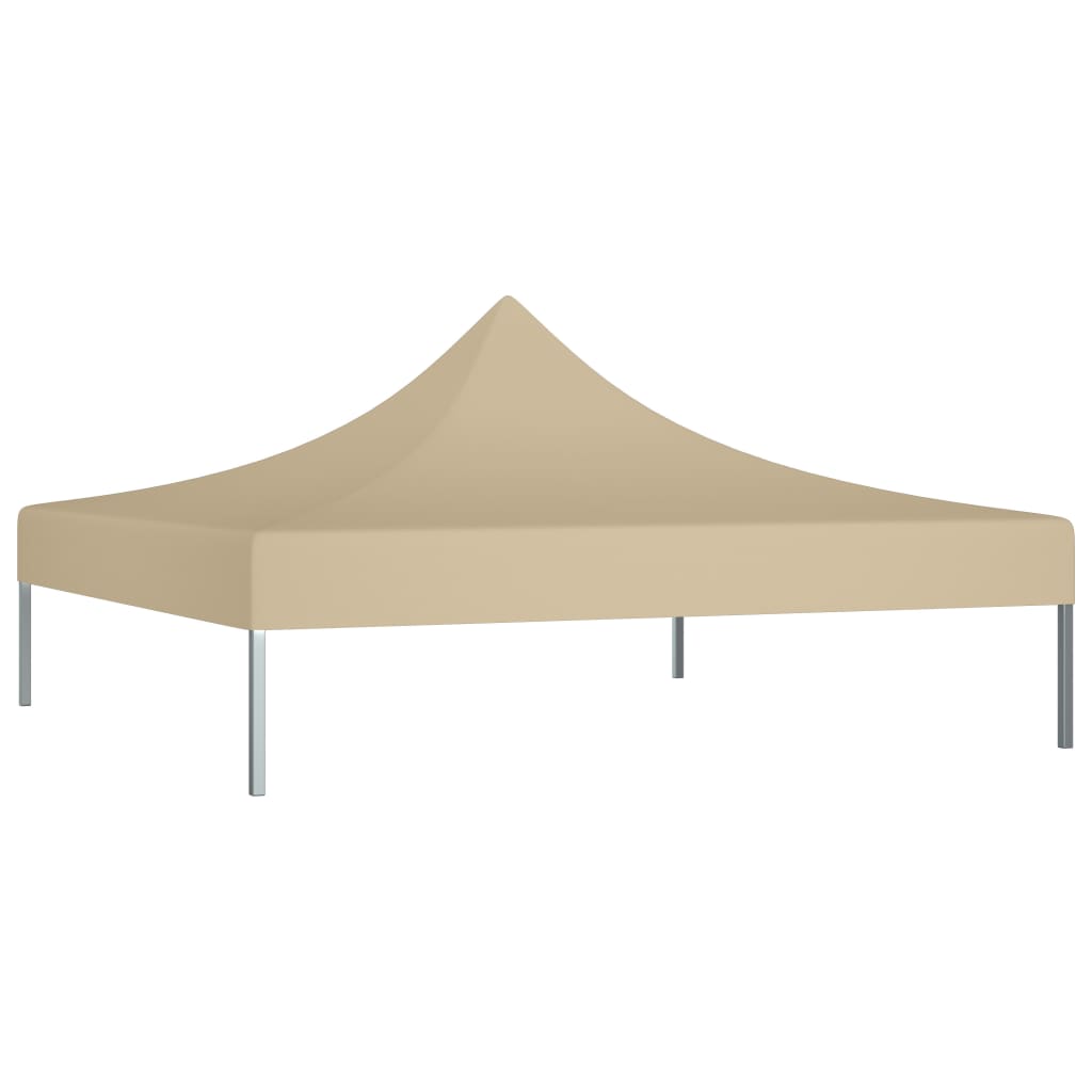 Tetto per Tendone per Feste 3x3 m Beige 270 g/m²cod mxl 72970