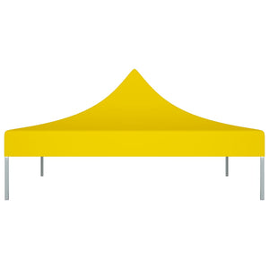 Tetto per Tendone per Feste 3x3 m Giallo 270 g/m² 315326