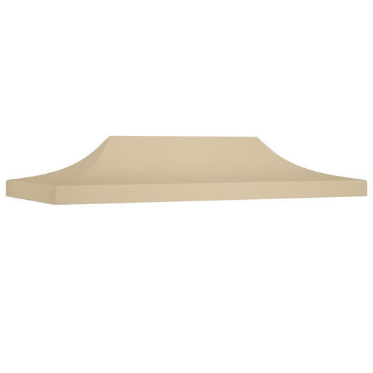 Tetto per Tendone per Feste 6x3 m Beige 270 g/m²  cod mxl 68659