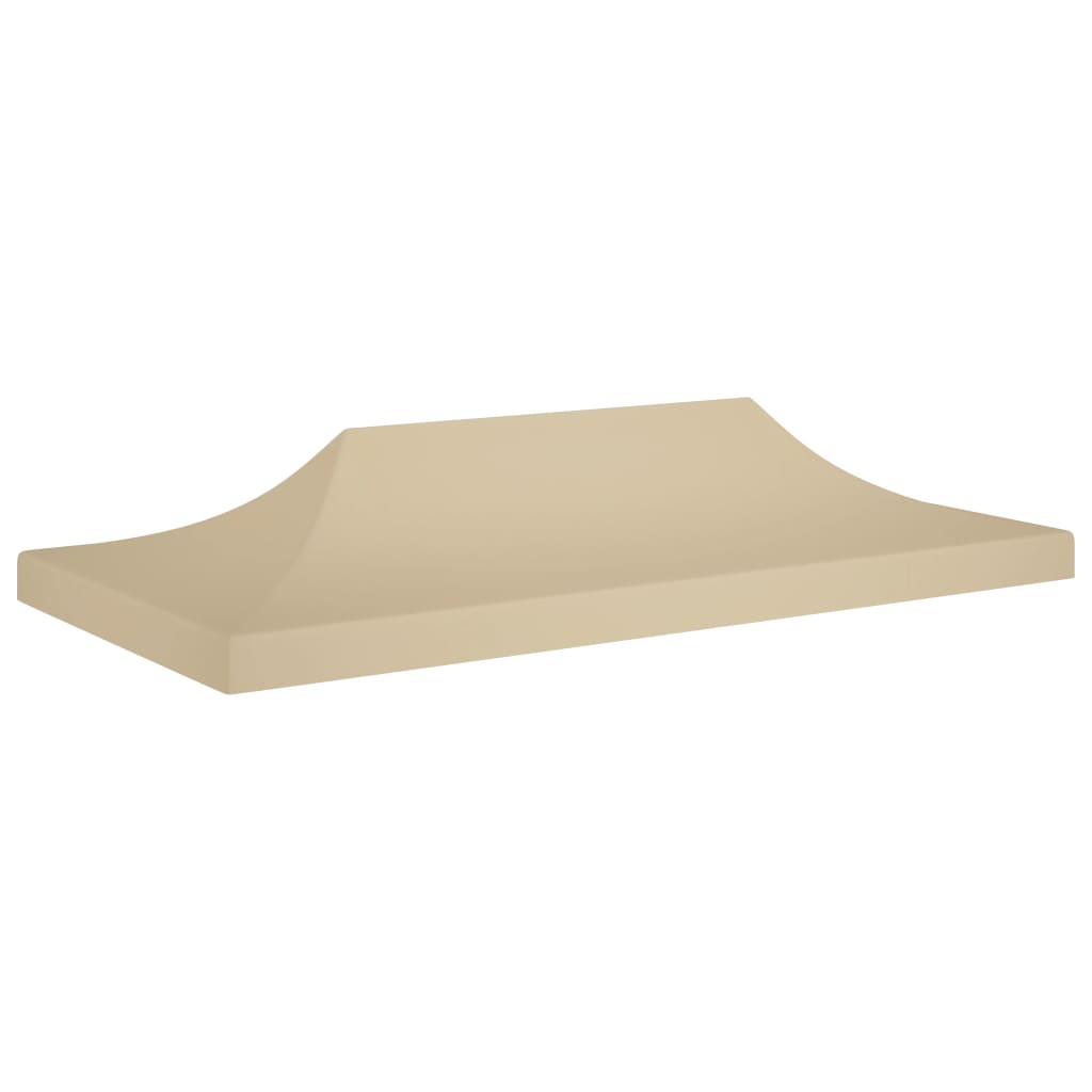 Tetto per Tendone per Feste 6x3 m Beige 270 g/m² 315327