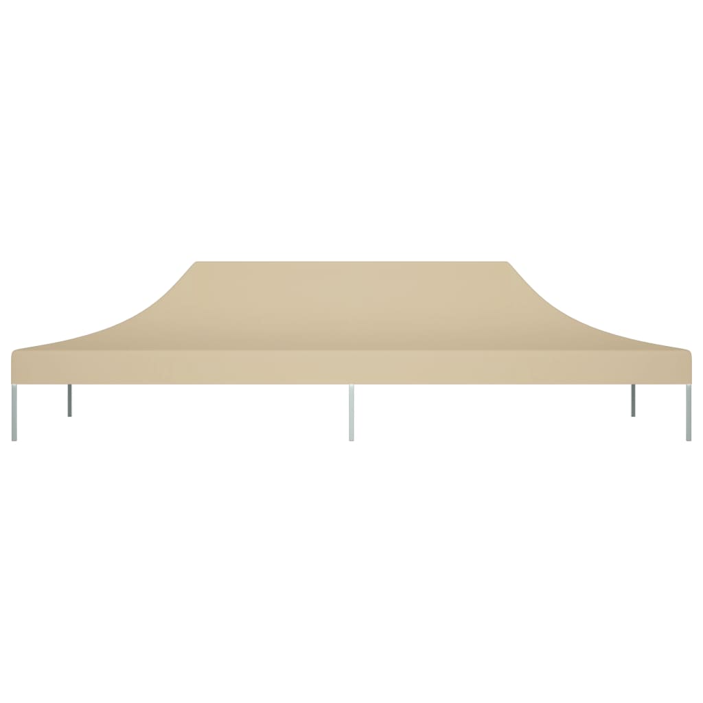 Tetto per Tendone per Feste 6x3 m Beige 270 g/m² 315327