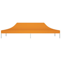 Tetto per Tendone per Feste 6x3 m Arancione 270 g/m² 315329