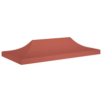 Tetto per Tendone per Feste 6x3 m Terracotta 270 g/m² cod mxl 71696