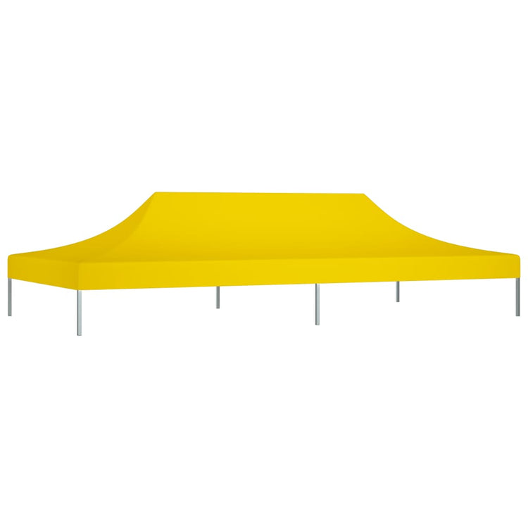 Tetto per Tendone per Feste 6x3 m Giallo 270 g/m² 315335