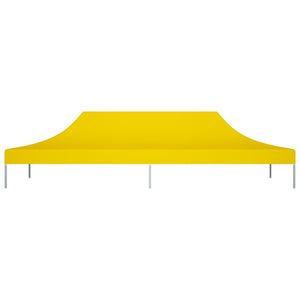 Tetto per Tendone per Feste 6x3 m Giallo 270 g/m² 315335