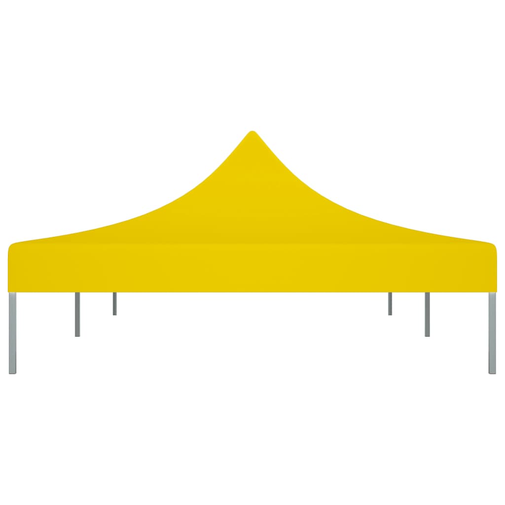 Tetto per Tendone per Feste 6x3 m Giallo 270 g/m² 315335