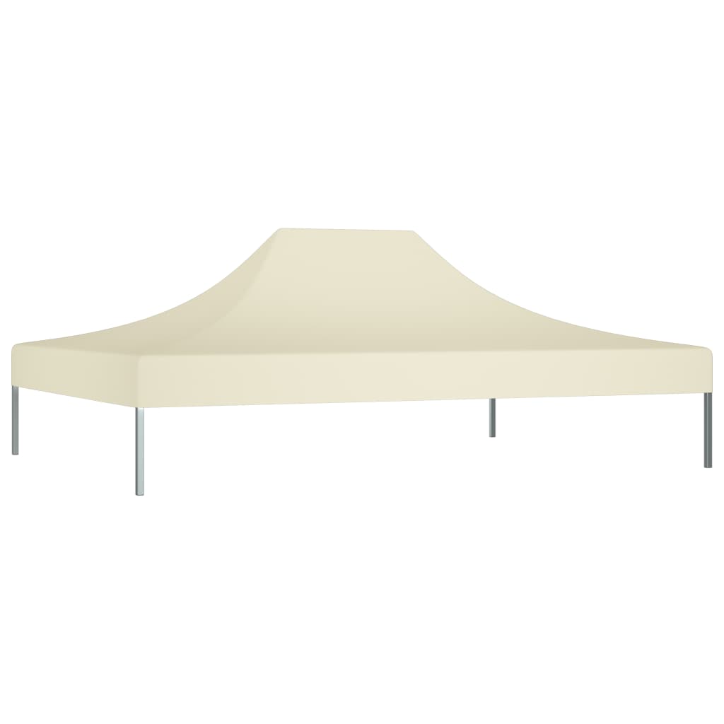 Tetto per Tendone per Feste 4x3 m Crema 270 g/m² 315349