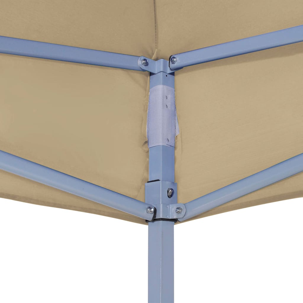 Tetto per Tendone per Feste 4x3 m Beige 270 g/m² 315353