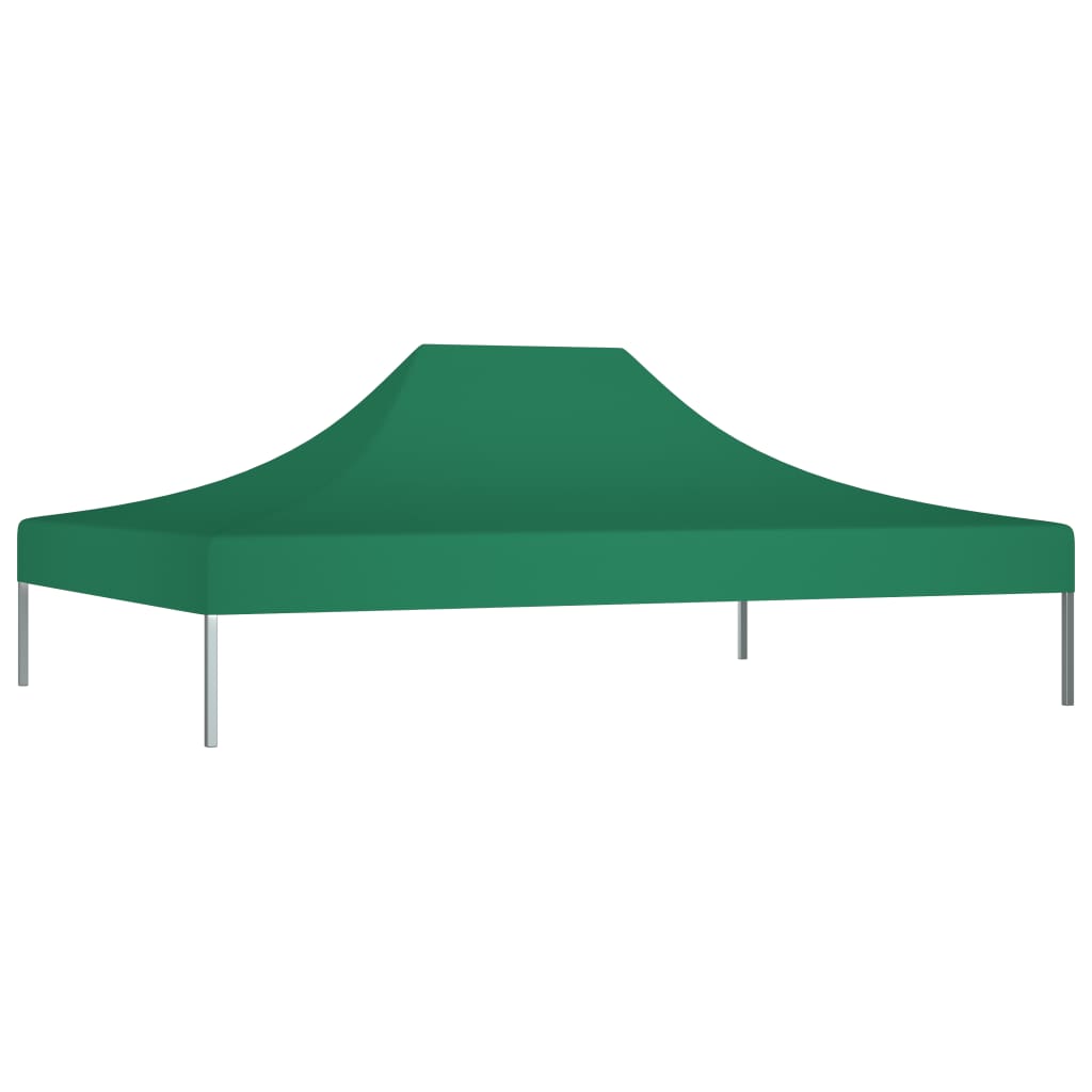 Tetto per Tendone per Feste 4x3 m Verde 270 g/m² cod mxl 67945